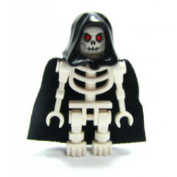 Fantasy Era - Skeleton Warrior 6, White, Black Hood and Cape – ЗАМЪЦИ