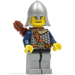 Fantasy Era - Crown Knight Scale Mail with Chest Strap, Helmet with Neck Protector, Dual Sided Head – ЗАМЪЦИ