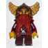 Fantasy Era - Dwarf, Dark Orange Beard, Metallic Gold Helmet with Wings, Dark Red Arms – ЗАМЪЦИ