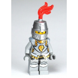 Kingdoms - Lion Knight Armor with Lion Head and Belt, Helmet Closed, Gray Beard – ЗАМЪЦИ