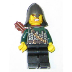 Kingdoms - Dragon Knight Scale Mail with Chain and Belt, Helmet with Neck Protector, Quiver, Bared Teeth – ЗАМЪЦИ