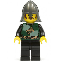 Kingdoms - Dragon Knight Quarters, Helmet with Neck Protector, Moustache and Stubble – ЗАМЪЦИ