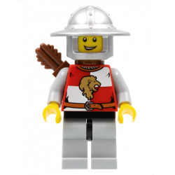 Kingdoms - Lion Knight Quarters, Helmet with Broad Brim, Quiver, Open Grin – ЗАМЪЦИ