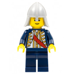 Red Sash, Light Bluish Gray Neck Protector, Reddish Brown Eyebrows – ЗАМЪЦИ