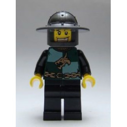 Kingdoms - Dragon Knight Quarters, Helmet with Broad Brim, Gold Tooth – ЗАМЪЦИ