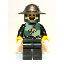 Kingdoms - Dragon Knight Quarters, Helmet with Broad Brim, Missing Tooth (Chess Pawn) – ЗАМЪЦИ
