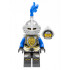 Castle - King's Knight Armor with Lion Head with Crown, Helmet with Pointed Visor, Blue Plume, Angry Face – ЗАМЪЦИ