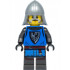 Black Falcon - Male, Pearl Dark Gray Detailed Legs, Flat Silver Neck Protector – ЗАМЪЦИ