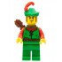 Forestman - Red, Green Hat, Red Feather, Quiver, Sideburns – ЗАМЪЦИ