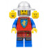 Lion Knight - Male, Flat Silver Broad Brim Helmet – ЗАМЪЦИ