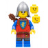 Lion Knight - Female, Flat Silver Neck Protector, Quiver, Freckles – ЗАМЪЦИ
