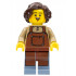 Tavern Keeper - Male, Reddish Brown Apron, Sand Blue Legs, Dark Brown Hair – ЗАМЪЦИ
