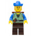 Peasant - Male, Dark Brown Legs, Blue Hat, D-Basket – ЗАМЪЦИ