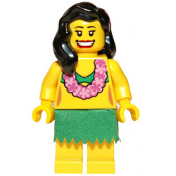 Hula Dancer, Series 3 (Minifigure Only without Stand and Accessories) – КОЛЕКЦИОНЕРСКИ МИНИФИГУРКИ