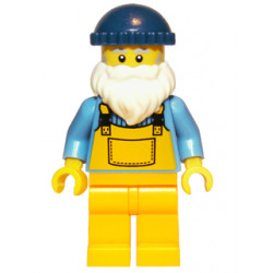 Fisherman, Series 3 (Minifigure Only without Stand and Accessories) – КОЛЕКЦИОНЕРСКИ МИНИФИГУРКИ