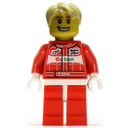 Race Car Driver, Series 3 (Minifigure Only without Stand and Accessories) – КОЛЕКЦИОНЕРСКИ МИНИФИГУРКИ
