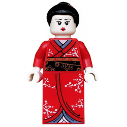 Kimono Girl, Series 4 (Minifigure Only without Stand and Accessories) – КОЛЕКЦИОНЕРСКИ МИНИФИГУРКИ