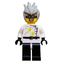 Crazy Scientist, Series 4 (Minifigure Only without Stand and Accessories) – КОЛЕКЦИОНЕРСКИ МИНИФИГУРКИ