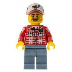 Lumberjack, Series 5 (Minifigure Only without Stand and Accessories) – КОЛЕКЦИОНЕРСКИ МИНИФИГУРКИ