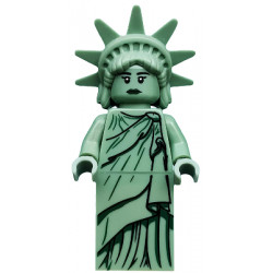 Lady Liberty, Series 6 (Minifigure Only without Stand and Accessories) - Rubber Hair with Tiara – КОЛЕКЦИОНЕРСКИ МИНИФИГУРКИ