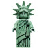 Lady Liberty, Series 6 (Minifigure Only without Stand and Accessories) - Rubber Hair with Tiara – КОЛЕКЦИОНЕРСКИ МИНИФИГУРКИ