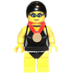 Swimming Champion, Series 7 (Minifigure Only without Stand and Accessories) – КОЛЕКЦИОНЕРСКИ МИНИФИГУРКИ