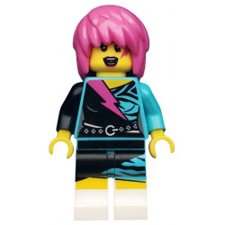 Rocker Girl, Series 7 (Minifigure Only without Stand and Accessories) – КОЛЕКЦИОНЕРСКИ МИНИФИГУРКИ