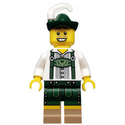 Lederhosen Guy, Series 8 (Minifigure Only without Stand and Accessories) – КОЛЕКЦИОНЕРСКИ МИНИФИГУРКИ