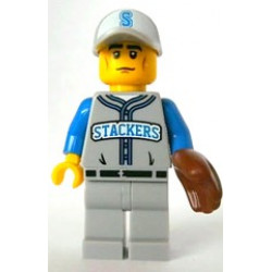 Baseball Fielder, Series 10 (Minifigure Only without Stand and Accessories) – КОЛЕКЦИОНЕРСКИ МИНИФИГУРКИ