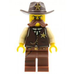Sheriff, Series 13 (Minifigure Only without Stand and Accessories) – КОЛЕКЦИОНЕРСКИ МИНИФИГУРКИ