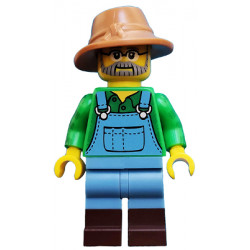 Farmer, Series 15 (Minifigure Only without Stand and Accessories) – КОЛЕКЦИОНЕРСКИ МИНИФИГУРКИ