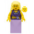 Musician - Female, Blouse with Gold Sash and Flowers, Lavender Skirt, Bright Light Yellow Hair – КОЛЕКЦИОНЕРСКИ МИНИФИГУРКИ