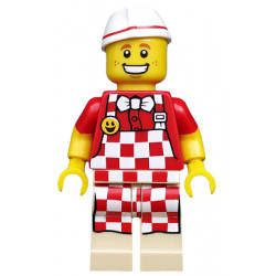 Hot Dog Vendor, Series 17 (Minifigure Only without Stand and Accessories) – КОЛЕКЦИОНЕРСКИ МИНИФИГУРКИ