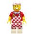 Hot Dog Vendor, Series 17 (Minifigure Only without Stand and Accessories) – КОЛЕКЦИОНЕРСКИ МИНИФИГУРКИ