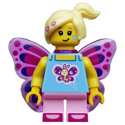 Butterfly Girl, Series 17 (Minifigure Only without Stand and Accessories) – КОЛЕКЦИОНЕРСКИ МИНИФИГУРКИ