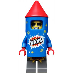 Firework Guy, Series 18 (Minifigure Only without Stand and Accessories) – КОЛЕКЦИОНЕРСКИ МИНИФИГУРКИ