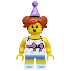 Birthday Party Girl, Series 18 (Minifigure Only without Stand and Accessories) – КОЛЕКЦИОНЕРСКИ МИНИФИГУРКИ