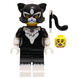 Cat Costume Girl, Series 18 (Minifigure Only without Stand and Accessories) – КОЛЕКЦИОНЕРСКИ МИНИФИГУРКИ