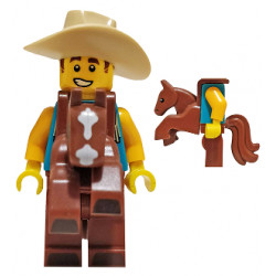 Cowboy Costume Guy, Series 18 (Minifigure Only without Stand and Accessories) – КОЛЕКЦИОНЕРСКИ МИНИФИГУРКИ