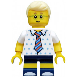 Birthday Party Boy, Series 18 (Minifigure Only without Stand and Accessories) – КОЛЕКЦИОНЕРСКИ МИНИФИГУРКИ