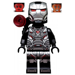 War Machine - Black and Silver Armor with Backpack – КОЛЕКЦИОНЕРСКИ МИНИФИГУРКИ