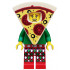 Pizza Costume Guy, Series 19 (Minifigure Only without Stand and Accessories) – КОЛЕКЦИОНЕРСКИ МИНИФИГУРКИ
