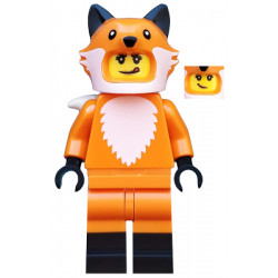 Fox Costume Girl, Series 19 (Minifigure Only without Stand and Accessories) – КОЛЕКЦИОНЕРСКИ МИНИФИГУРКИ