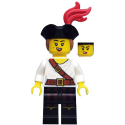 Pirate Girl, Series 20 (Minifigure Only without Stand and Accessories) – КОЛЕКЦИОНЕРСКИ МИНИФИГУРКИ