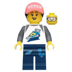 Space Fan, Series 20 (Minifigure Only without Stand and Accessories) – КОЛЕКЦИОНЕРСКИ МИНИФИГУРКИ