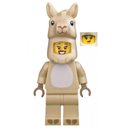 Llama Costume Girl, Series 20 (Minifigure Only without Stand and Accessories) – КОЛЕКЦИОНЕРСКИ МИНИФИГУРКИ