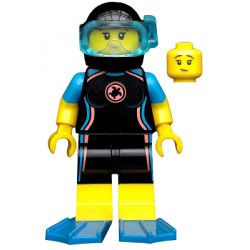 Sea Rescuer, Series 20 (Minifigure Only without Stand and Accessories) – КОЛЕКЦИОНЕРСКИ МИНИФИГУРКИ