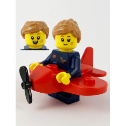 Airplane Girl, Series 21 (Minifigure Only without Stand and Accessories) – КОЛЕКЦИОНЕРСКИ МИНИФИГУРКИ