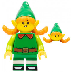 Holiday Elf, Series 23 (Minifigure Only without Stand and Accessories) – КОЛЕКЦИОНЕРСКИ МИНИФИГУРКИ