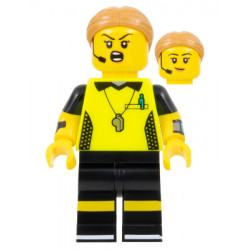 Football Referee, Series 24 (Minifigure Only without Stand and Accessories) – КОЛЕКЦИОНЕРСКИ МИНИФИГУРКИ